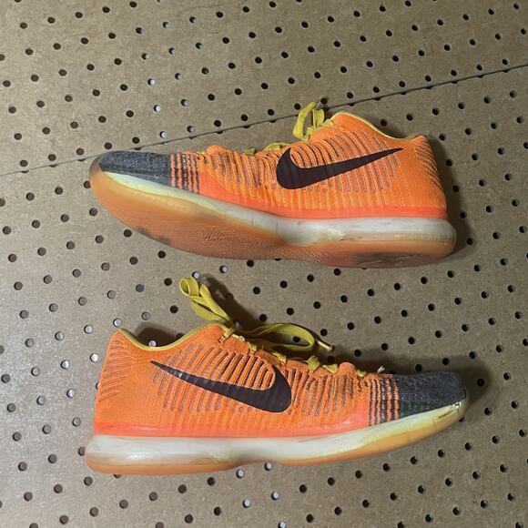 Nike Shoes Mens Sz 11 Yellow Kobe 10 Elite Rivalry Sneaker Basketball Mamba RARE main image 4
